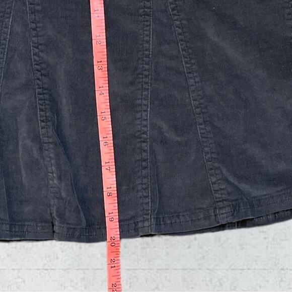 Athleta Whenever Corduroy Skirts Dark Gray Size 8 - Picture 11 of 11